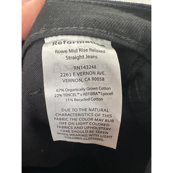 Reformation Straight Jeans - Picture 8 of 9